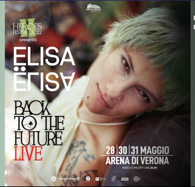 HEROES FESTIVAL 2022 presenta ELISA | Back to the Future LIVE
